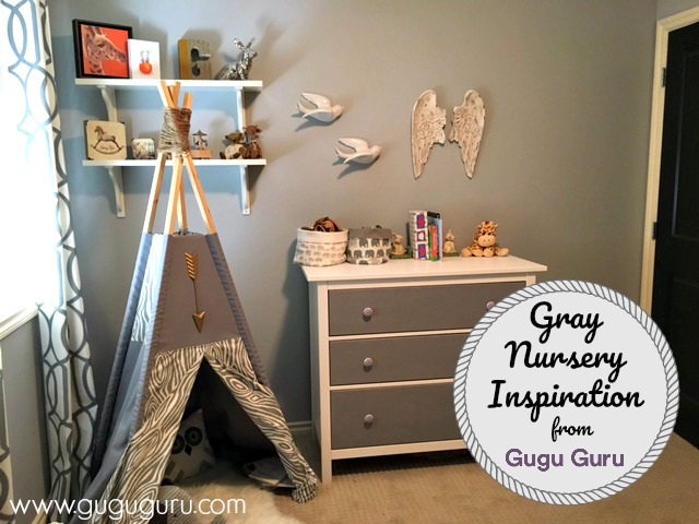 Gray Nursery Inspiration (+ giveaway!) - Gugu Guru Blog