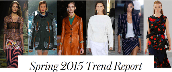 Style.com Spring 2015 Trend Series