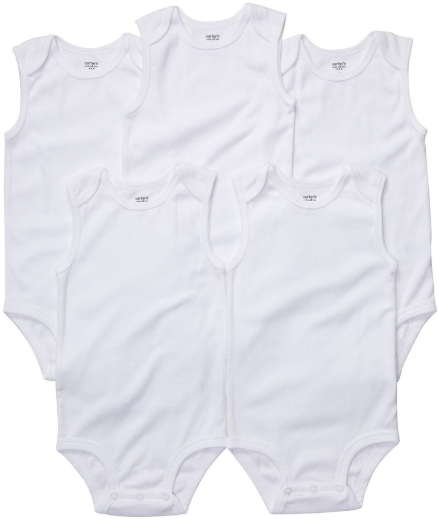 summer baby must haves Carter's Sleeveless Onesies 