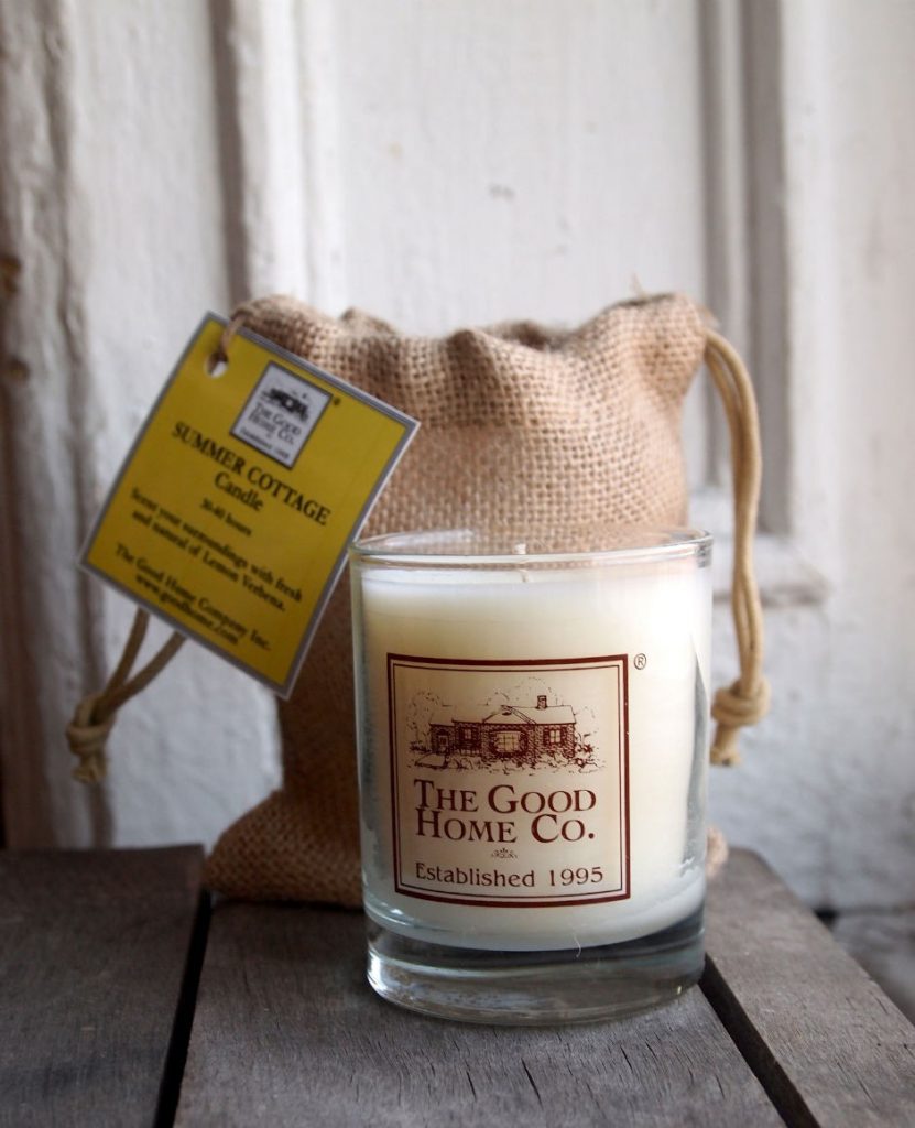 GOOD HOME SUMMER COTTAGE LEMON VERBENA CANDLE