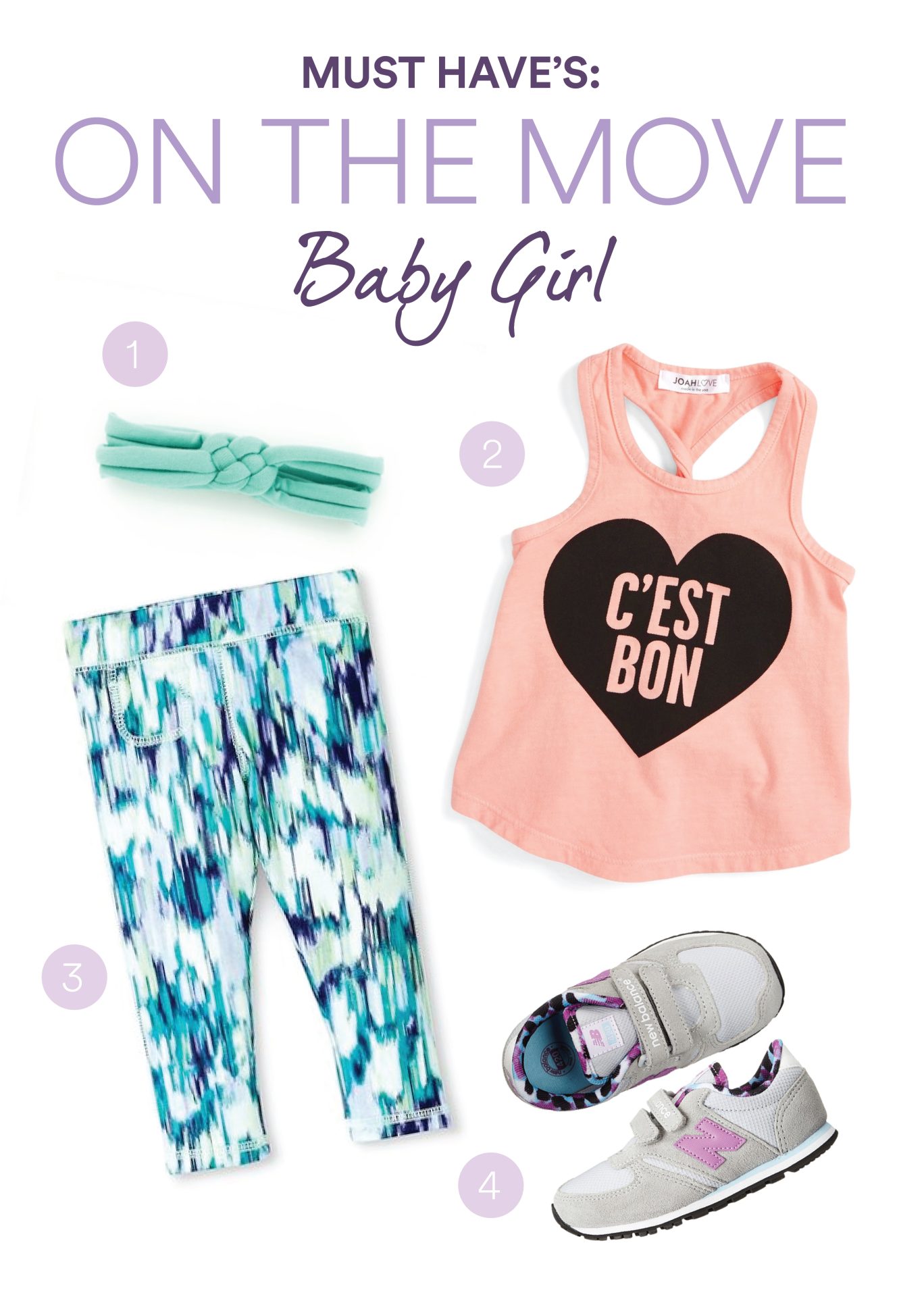 Must Have’s: On The Move Baby Girl