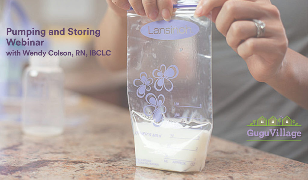 Webinar: Pumping & Storing Breastmilk on November 15