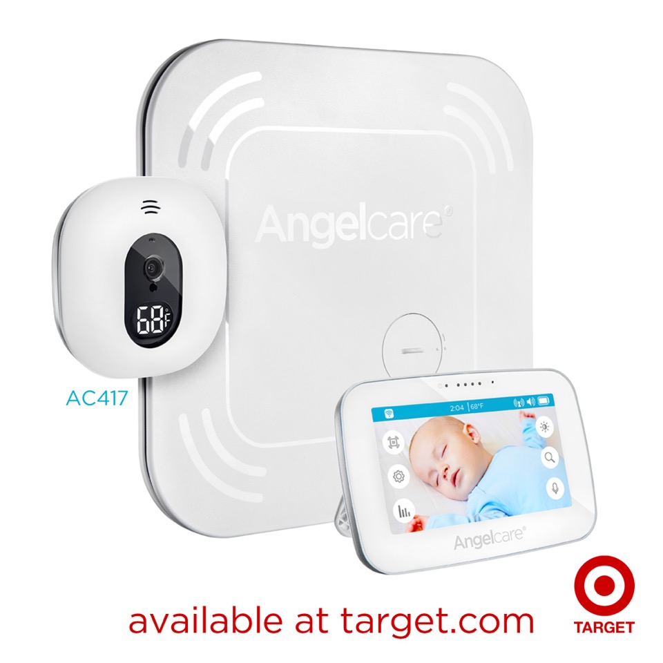 angelcare ac417 baby movement monitor with video