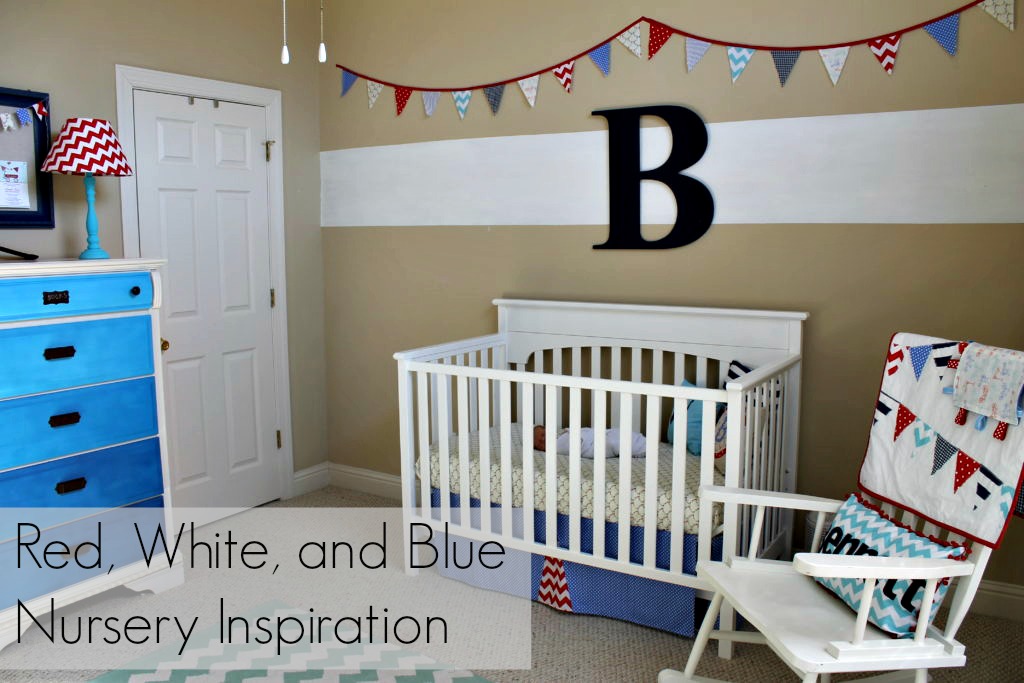 Nursery Inspiration: Red, White, and Blue