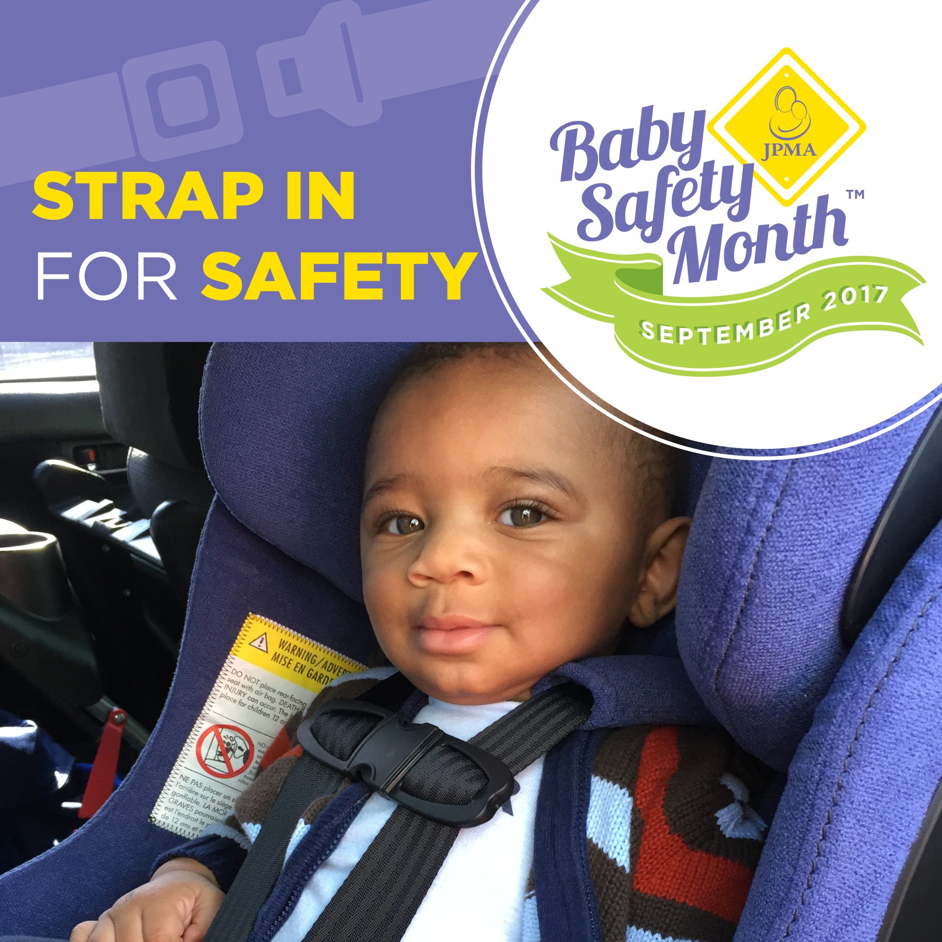 Baby Safety Month: Strap in for Safety While On the Go with JPMA