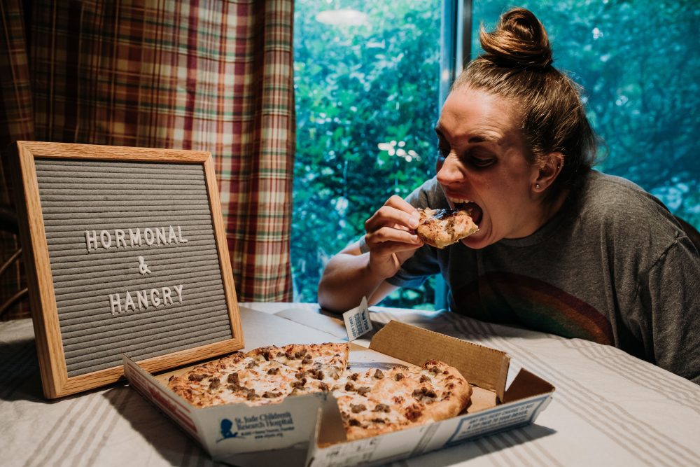 Hormonal and Hangry : Domino’s