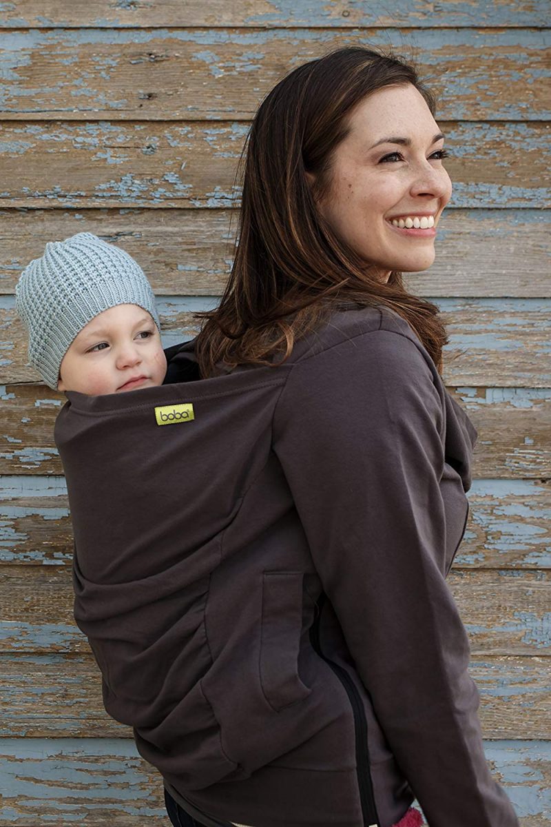 Cold Weather Babywearing boba