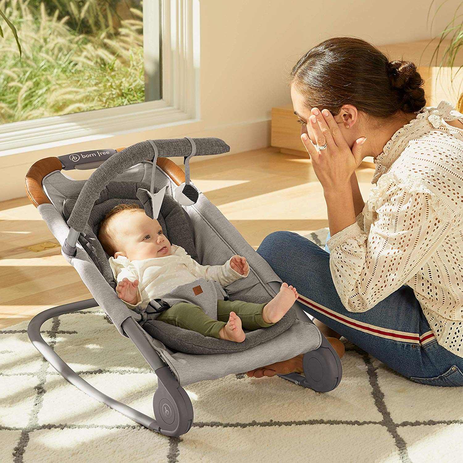 compact baby bouncer