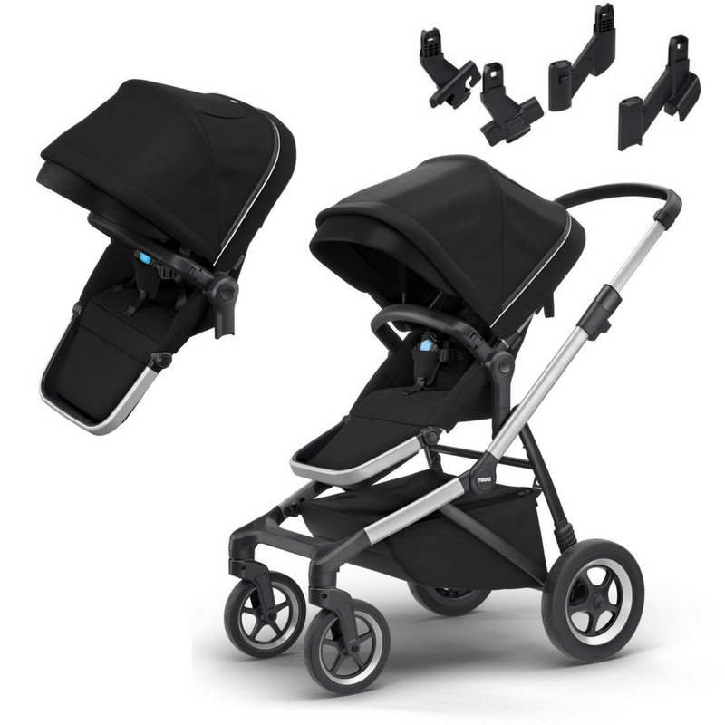 thule sleek city stroller review