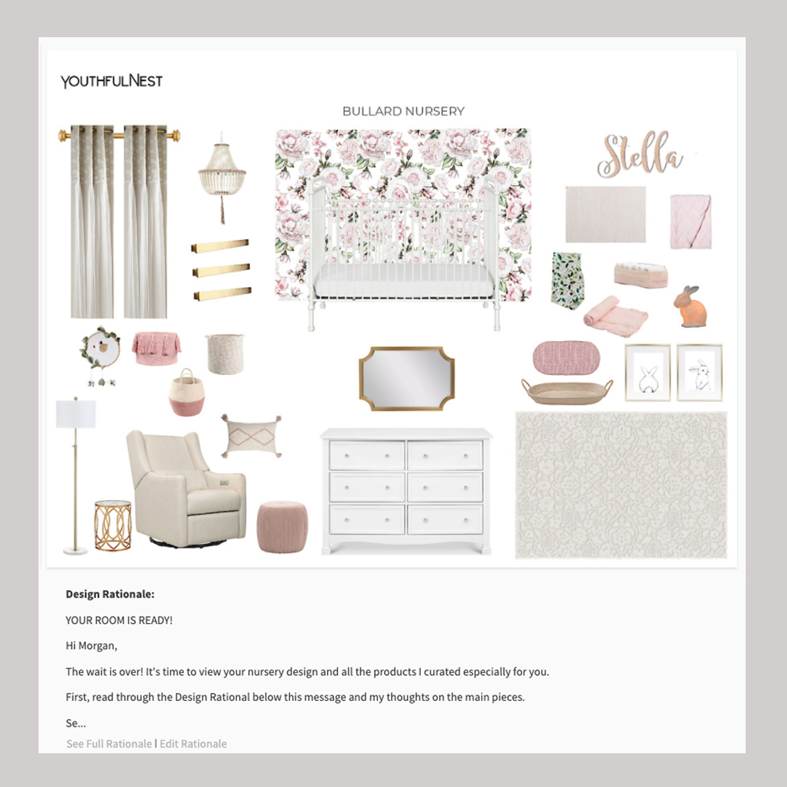 Ultimate Personalized Nursery E-Design by YouthfulNest + a Giveaway ...