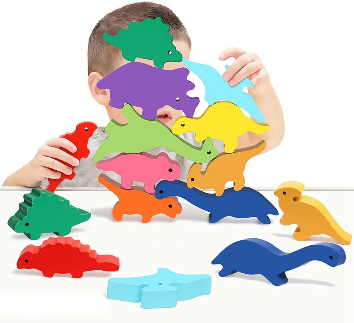 25 gift ideas: Stackable Dinosaurs