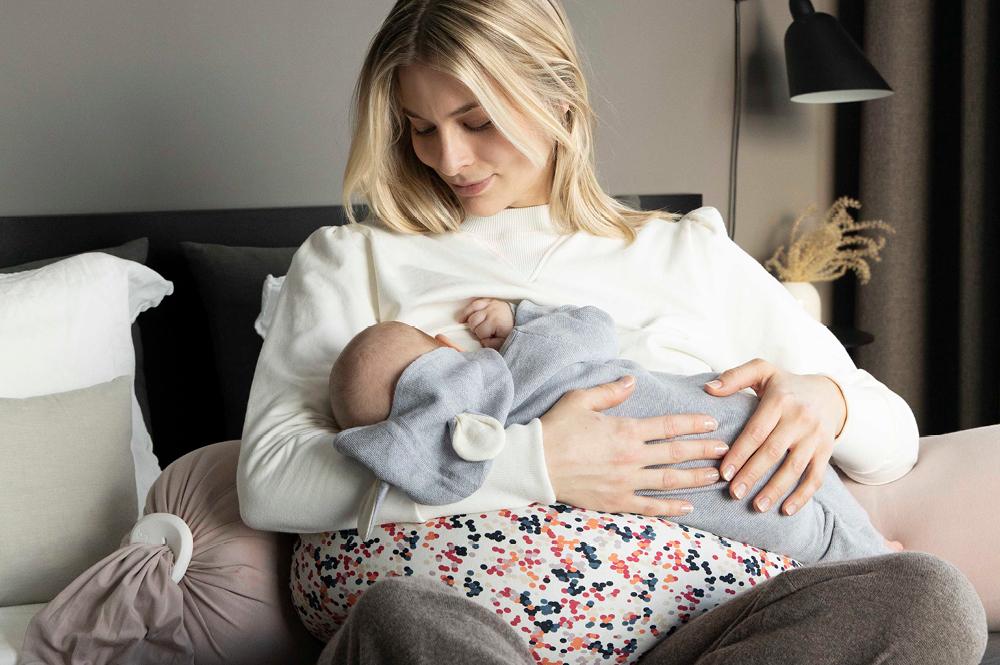 National Breastfeeding Month suggestion: bbhugme Nursing Pillow