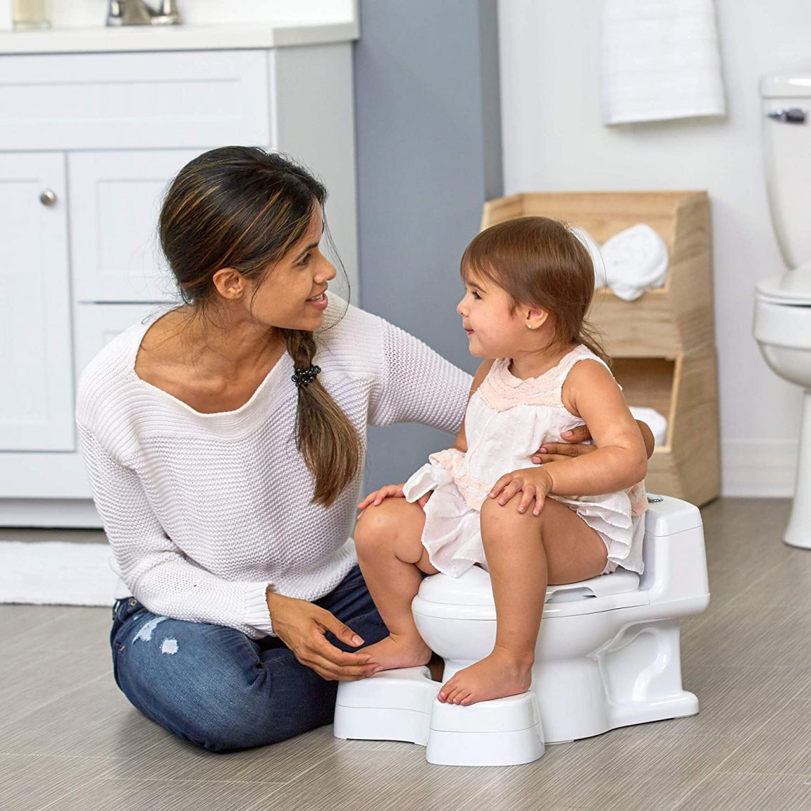 Winning potty chair