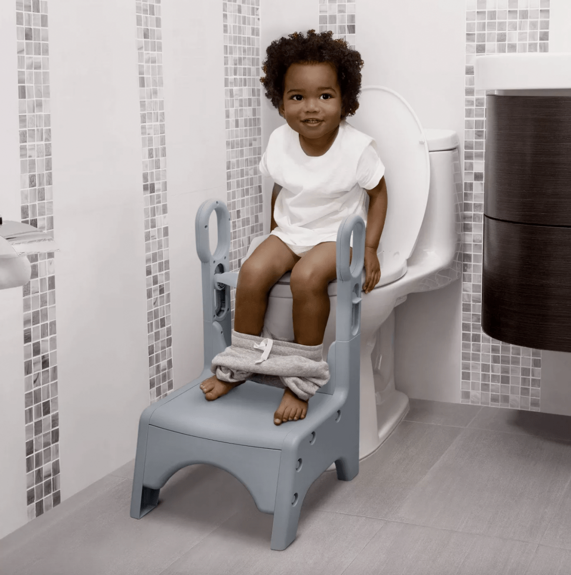 Adjustable potty seat